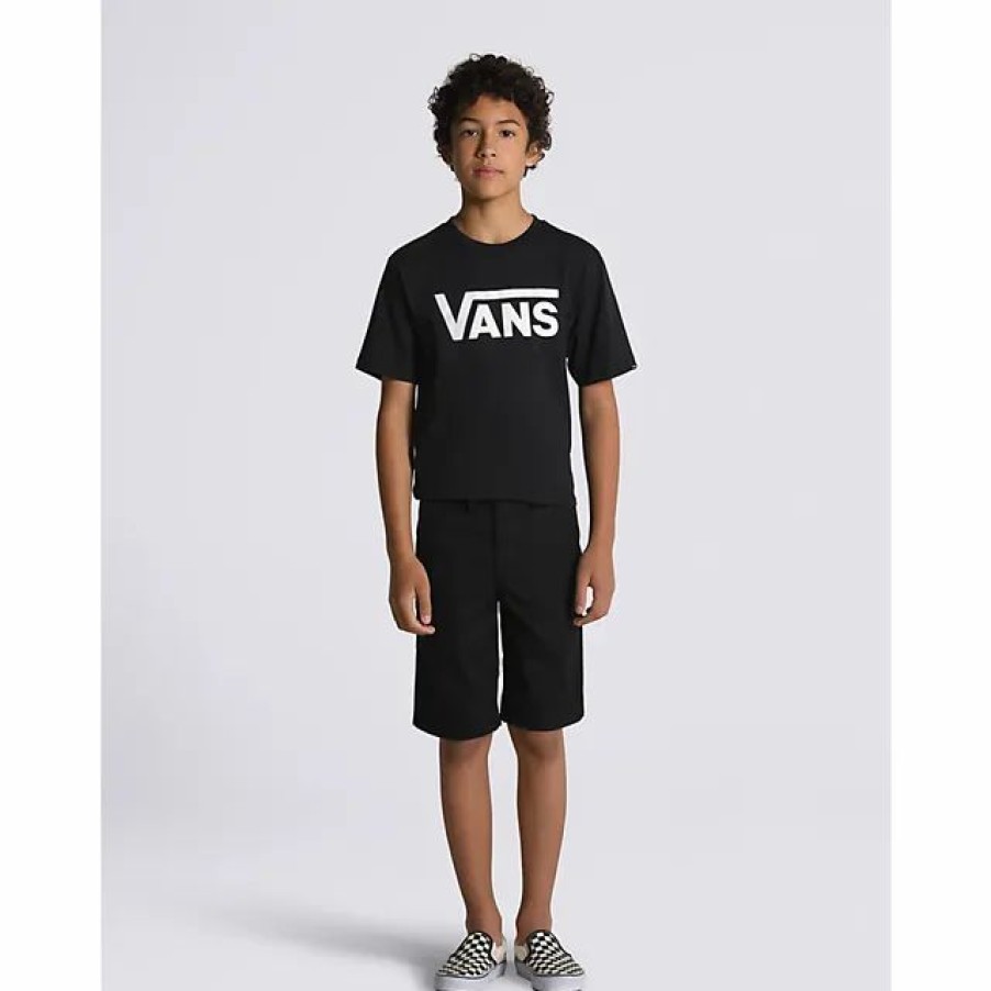 New * Vans | Kids Authentic Stretch Shorts Black