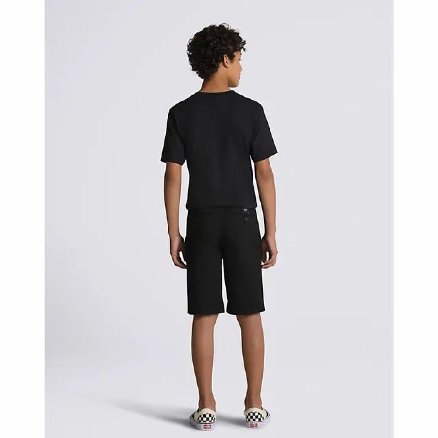 New * Vans | Kids Authentic Stretch Shorts Black