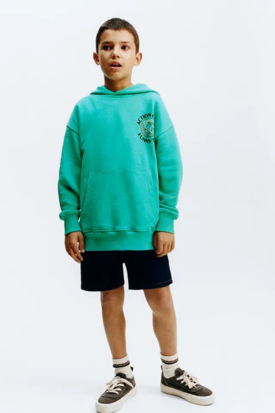 Best * Zara Skate Sweatshirt Green