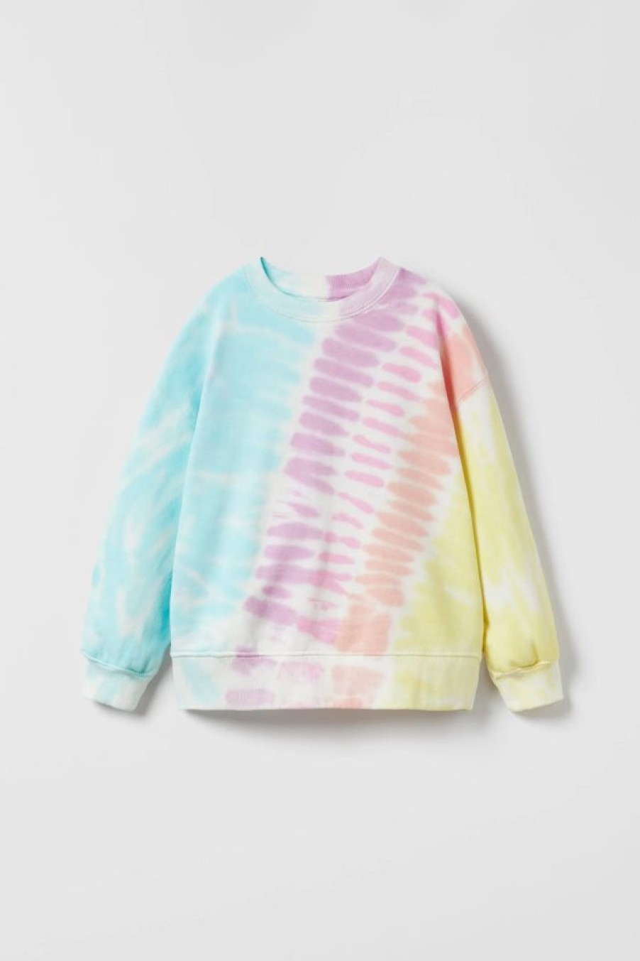 Wholesale * Zara Tie Dye Sweatshirt Oyster White