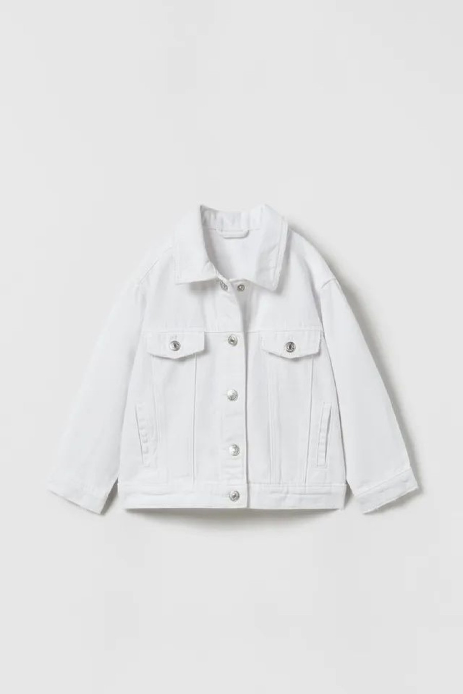 Hot * Zara Denim Jacket White