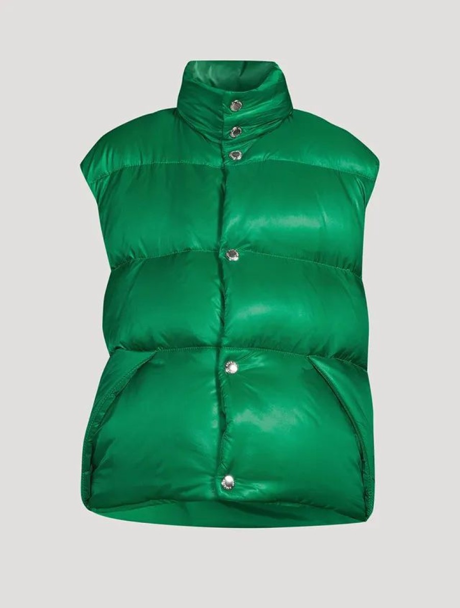 Best * Khrisjoy Kids Down Puffer Vest Emerald Green